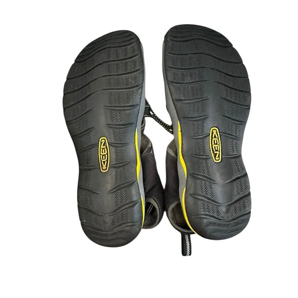 Keen Kanyon Waterproof Adjustable Outdoor Hiking‎ Sandals Mens Size 9 Black